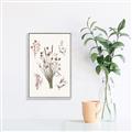 Picture of Wall flowers IV _GroupedProduct_Rectangle_Portrait_Canvas_Framed_