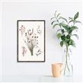 Picture of Wall flowers IV _GroupedProduct_Rectangle_Portrait_Canvas_Framed_