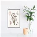 Picture of Wall flowers IV _GroupedProduct_Rectangle_Portrait_Canvas_Framed_