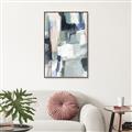 Picture of Navy Shine _GroupedProduct_Rectangle_Portrait_Canvas_Framed_