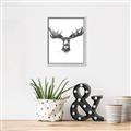 Picture of Moose Sketch _GroupedProduct_Rectangle_Portrait_Canvas_Framed_