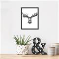 Picture of Moose Sketch _GroupedProduct_Rectangle_Portrait_Canvas_Framed_