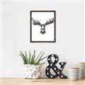 Picture of Moose Sketch _GroupedProduct_Rectangle_Portrait_Canvas_Framed_