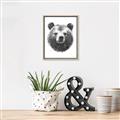 Picture of Bear Sketch _GroupedProduct_Rectangle_Portrait_Canvas_Framed_