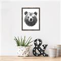 Picture of Bear Sketch _GroupedProduct_Rectangle_Portrait_Canvas_Framed_