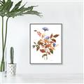 Picture of Violets and reds I _GroupedProduct_Rectangle_Portrait_Canvas_Framed_
