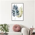 Picture of Sage and Navy I _GroupedProduct_Rectangle_Portrait_Canvas_Framed_