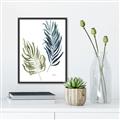 Picture of Sage and Navy II _GroupedProduct_Rectangle_Portrait_Canvas_Framed_