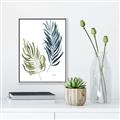 Picture of Sage and Navy II _GroupedProduct_Rectangle_Portrait_Canvas_Framed_