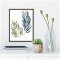 Picture of Sage and Navy II _GroupedProduct_Rectangle_Portrait_Canvas_Framed_