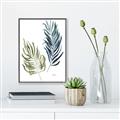 Picture of Sage and Navy II _GroupedProduct_Rectangle_Portrait_Canvas_Framed_