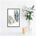 Picture of Sage and Navy II _GroupedProduct_Rectangle_Portrait_Canvas_Framed_