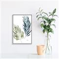 Picture of Sage and Navy II _GroupedProduct_Rectangle_Portrait_Canvas_Framed_