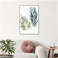 Picture of Sage and Navy II _GroupedProduct_Rectangle_Portrait_Canvas_Framed_