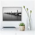 Picture of Pier to Water _GroupedProduct_Rectangle_Landscape_Photography _GroupedProduct_Rectangle_Landscape_Canvas_Framed_