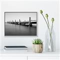 Picture of Pier to Water _GroupedProduct_Rectangle_Landscape_Photography _GroupedProduct_Rectangle_Landscape_Canvas_Framed_