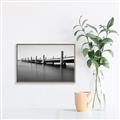 Picture of Pier to Water _GroupedProduct_Rectangle_Landscape_Photography _GroupedProduct_Rectangle_Landscape_Canvas_Framed_