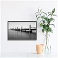 Picture of Pier to Water _GroupedProduct_Rectangle_Landscape_Photography _GroupedProduct_Rectangle_Landscape_Canvas_Framed_