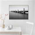 Picture of Pier to Water _GroupedProduct_Rectangle_Landscape_Photography _GroupedProduct_Rectangle_Landscape_Canvas_Framed_