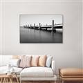 Picture of Pier to Water _GroupedProduct_Rectangle_Landscape_Photography _GroupedProduct_Rectangle_Landscape_Canvas_Framed_