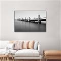 Picture of Pier to Water _GroupedProduct_Rectangle_Landscape_Photography _GroupedProduct_Rectangle_Landscape_Canvas_Framed_