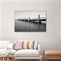 Picture of Pier to Water _GroupedProduct_Rectangle_Landscape_Photography _GroupedProduct_Rectangle_Landscape_Canvas_Framed_