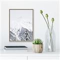 Picture of Snowy Treetops _GroupedProduct_Rectangle_Portrait_Photography _GroupedProduct_Rectangle_Portrait_Canvas_Framed_