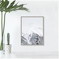 Picture of Snowy Treetops _GroupedProduct_Rectangle_Portrait_Photography _GroupedProduct_Rectangle_Portrait_Canvas_Framed_