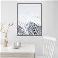 Picture of Snowy Treetops _GroupedProduct_Rectangle_Portrait_Photography _GroupedProduct_Rectangle_Portrait_Canvas_Framed_