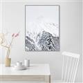 Picture of Snowy Treetops _GroupedProduct_Rectangle_Portrait_Photography _GroupedProduct_Rectangle_Portrait_Canvas_Framed_