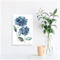 Picture of Blue Hydrangeas I _GroupedProduct_Rectangle_Portrait_Unframed_Print_Only_