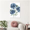 Picture of Blue Hydrangeas II _GroupedProduct_Rectangle_Portrait_Unframed_Print_Only_