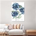 Picture of Blue Hydrangeas II _GroupedProduct_Rectangle_Portrait_Unframed_Print_Only_