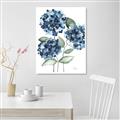 Picture of Blue Hydrangeas II _GroupedProduct_Rectangle_Portrait_Unframed_Print_Only_