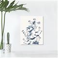 Picture of Blue Flower Sketch I _GroupedProduct_Rectangle_Portrait_Unframed_Print_Only_