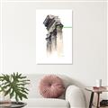 Picture of Columns Sketch _GroupedProduct_Rectangle_Portrait_Unframed_Print_Only_