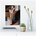 Picture of Colour Block Lady  _GroupedProduct_Rectangle_Portrait_Unframed_Print_Only_