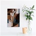 Picture of Colour Block Lady  _GroupedProduct_Rectangle_Portrait_Unframed_Print_Only_