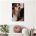 Picture of Colour Block Lady  _GroupedProduct_Rectangle_Portrait_Unframed_Print_Only_