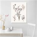 Picture of Wall flowers I _GroupedProduct_Rectangle_Portrait_Unframed_Print_Only_