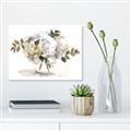 Picture of White Hydrangea in a Vase _GroupedProduct_Rectangle_Landscape_Unframed_Print_Only_