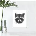Picture of Raccoon Sketch _GroupedProduct_Rectangle_Portrait_Unframed_Print_Only_