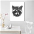 Picture of Raccoon Sketch _GroupedProduct_Rectangle_Portrait_Unframed_Print_Only_