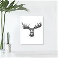 Picture of Moose Sketch _GroupedProduct_Rectangle_Portrait_Unframed_Print_Only_