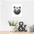 Picture of Bear Sketch _GroupedProduct_Rectangle_Portrait_Unframed_Print_Only_