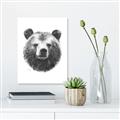 Picture of Bear Sketch _GroupedProduct_Rectangle_Portrait_Unframed_Print_Only_