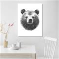 Picture of Bear Sketch _GroupedProduct_Rectangle_Portrait_Unframed_Print_Only_