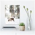 Picture of Moose in the snow _GroupedProduct_Rectangle_Portrait_Photography _GroupedProduct_Rectangle_Portrait_Unframed_Print_Only_