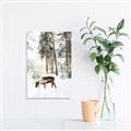 Picture of Moose in the snow _GroupedProduct_Rectangle_Portrait_Photography _GroupedProduct_Rectangle_Portrait_Unframed_Print_Only_