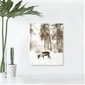 Picture of Moose in the snow _GroupedProduct_Rectangle_Portrait_Photography _GroupedProduct_Rectangle_Portrait_Unframed_Print_Only_